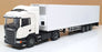 Lion Toys 1/50 Scale Diecast LT09W - Scania Truck & Fridge Trailer - White