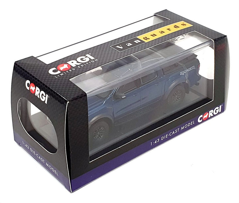 Vanguards 1/43 Scale VA15201 - Ford Ranger Raptor Press Vehicle - Ford Perf Blue