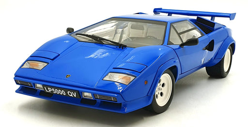 KK Scale 1/12 Scale KKDC120145 - 1985 Lamborghini Countach LP5000S QV - Blue