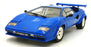 KK Scale 1/12 Scale KKDC120145 - 1985 Lamborghini Countach LP5000S QV - Blue