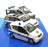 Cararama 1/43 Scale 370 Mercedes, Volkswagen and Renault Mini 3 Piece Set Police
