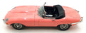 Norev 1/12 Scale Diecast 122721 - Jaguar E-Type Cabriolet 1962 - Pink