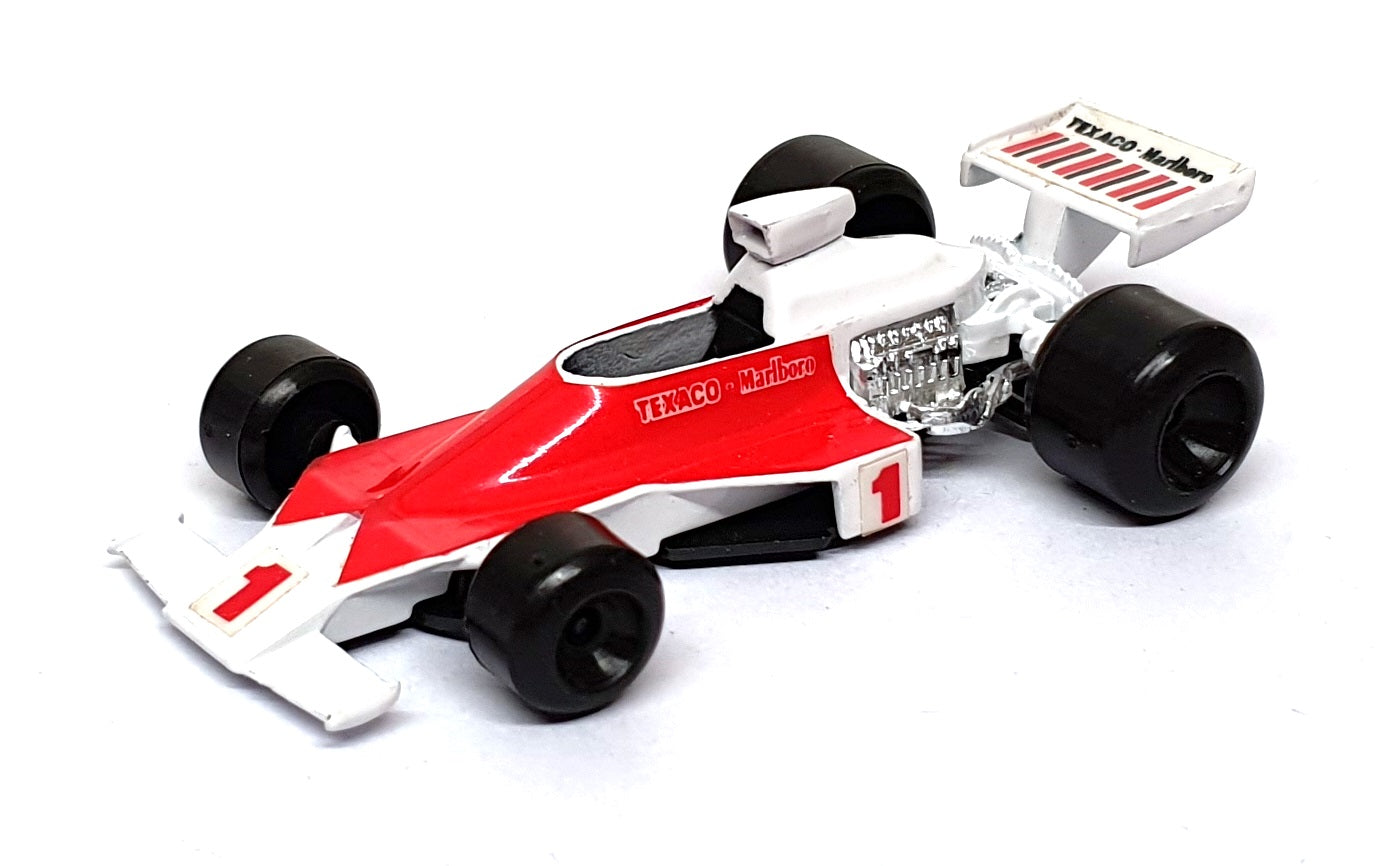 Polistil Appx 8cm Long Diecast RJ.1 - F1 McLaren M23 #1 - Red/White