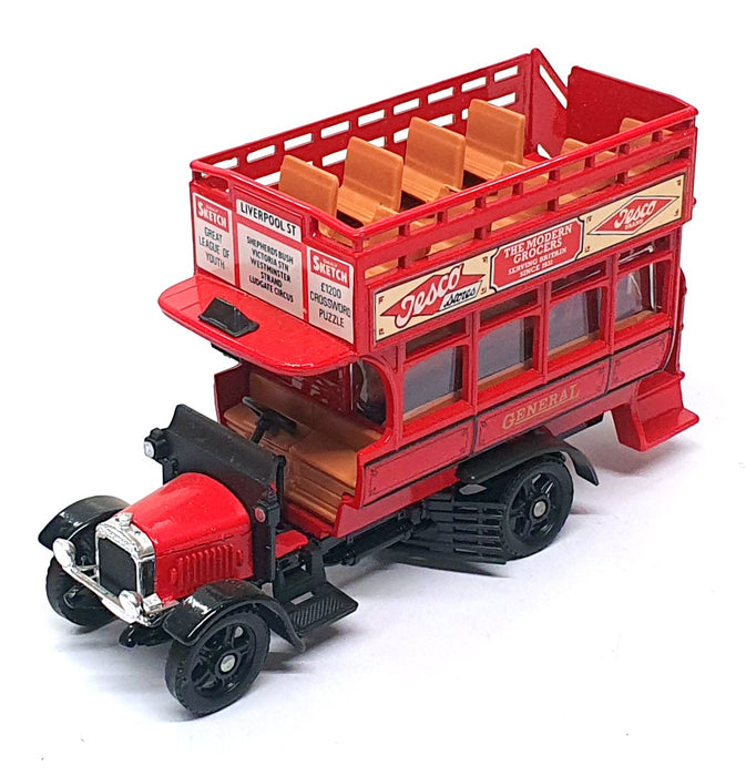 Corgi Appx 15cm Long Diecast TCB04D - Thornycroft Bus REWORKED