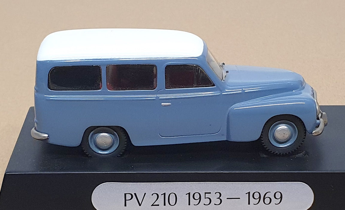 Somerville Models 1/43 Scale 128 - 1960 Volvo 210 Duett - Blue/White