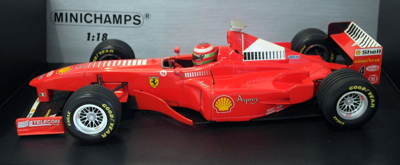 Minichamps 1/18 Scale Diecast 180 980004 - Ferrari F 300 Eddie Irvine 1998 GP