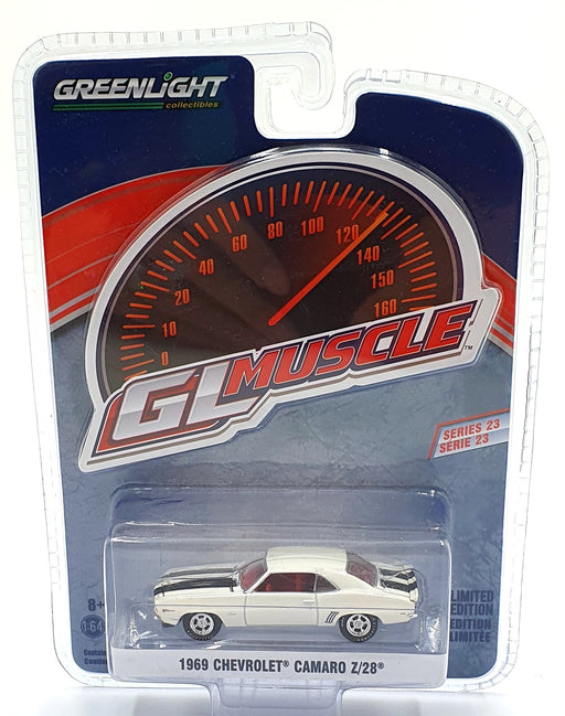 Greenlight 1/64 Scale 13270-C - 1969 Chevrolet Camaro Z/28 - White