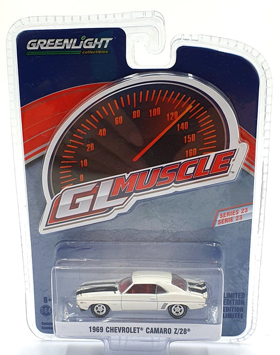 Greenlight 1/64 Scale 13270-C - 1969 Chevrolet Camaro Z/28 - White