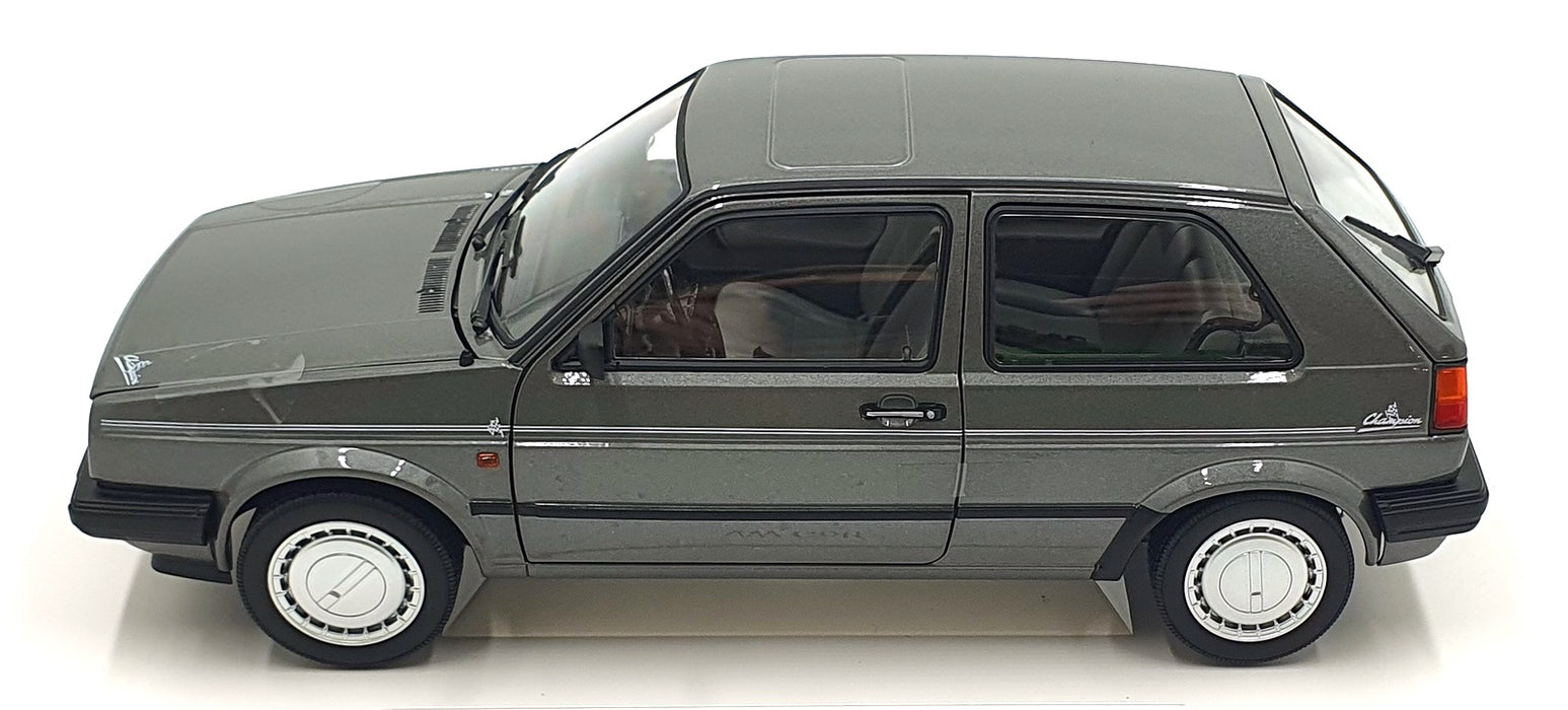 Norev 1/18 Scale Diecast 188564 - 1989 VW Golf Champion - Met. Grey