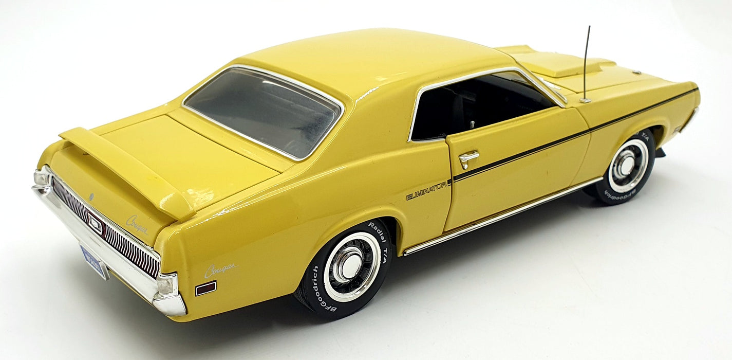 Ertl 1/18 Scale Diecast 12226N - Mercury Cougar Eliminator - Yellow