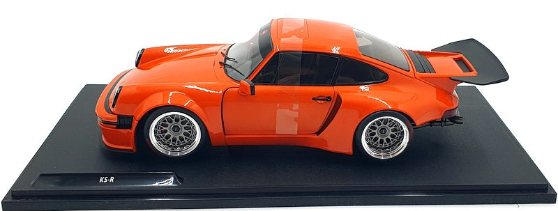 Solido 1/18 Scale Diecast S1810501 - 2002 Porsche KS-R - Orange
