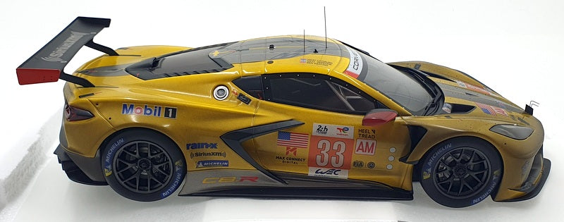 Top Speed 1/18 Scale TS0523 Chevrolet Corvette C8.R #33 Le Mans 2023 Weathered