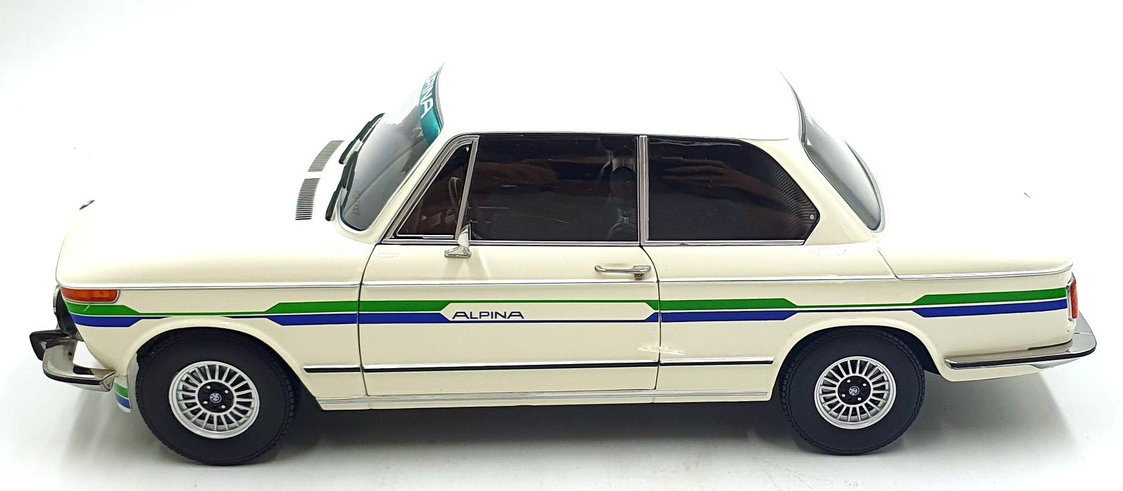 KK Scale 1/12 Scale KKDC120104 - BMW 2002 Alpina 2 Series 1974 - White
