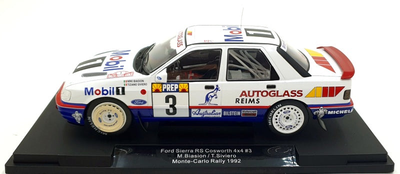 Model Car Group 1/18 Scale MCG18355R - Ford Sierra RS Cosworth 4x4 #3 RMC 1992