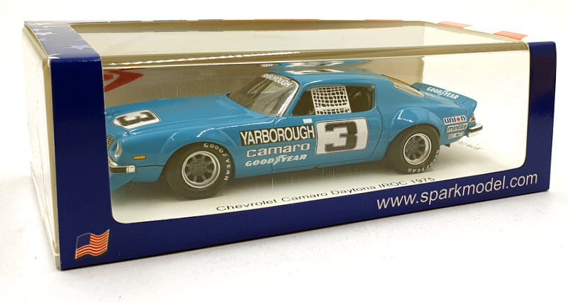 Spark 1/43 Scale US221 - Chevrolet Camaro #3 Daytona IROC 1975