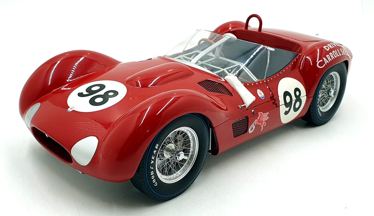 Minichamps 1/12 Scale Diecast 120 601298 - Maserati Tipo 61 Carrol Shelby 1960