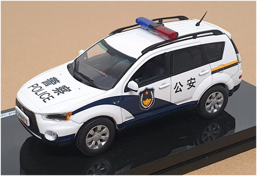 Vitesse 1/43 Scale 29335 - Mitsubishi Outlander Chinese Police - White