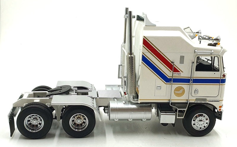 KK Scale Road Kings 1/18 Scale RK180145 - Kenworth K100 Aerodyne 1976 - White