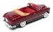 Mira 1/18 Scale Diecast 10124P - 1949 Ford Convertible - Burgundy