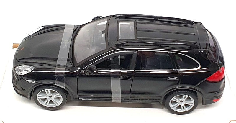 Burago 1/24 Scale Diecast 18-21056 - Porsche Cayenne Turbo - Black