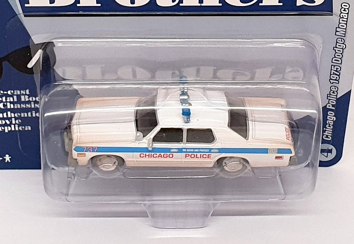 Johnny Lightning 1/64 Scale JLSP396 1975 Dodge Chicago Police The Blues Brothers