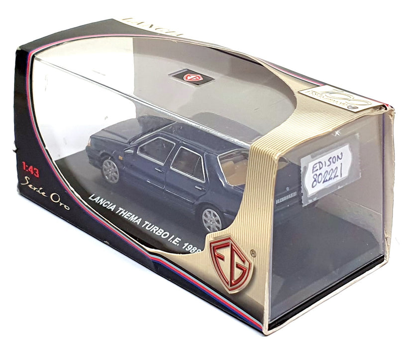 Edison Giocattoli 1/43 Scale 802221 - 1988 Lancia Thema Turbo I.E. - Blue