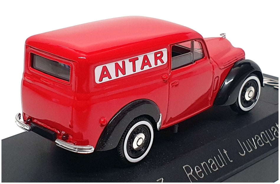 Solido 1/43 Scale 45103 - Renault Juvaquatre Van (Antar) - Red