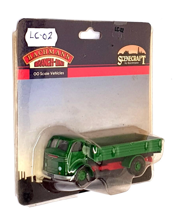 Bachmann Base Toys 1/76 Scale LC-02 - Commer Dropside Truck - Green
