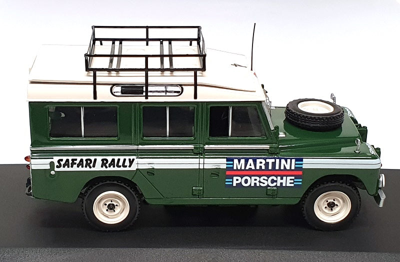 Ixo 1/43 Scale RAC387X - Land Rover SIII 109 Safari Rally Assistance 1978