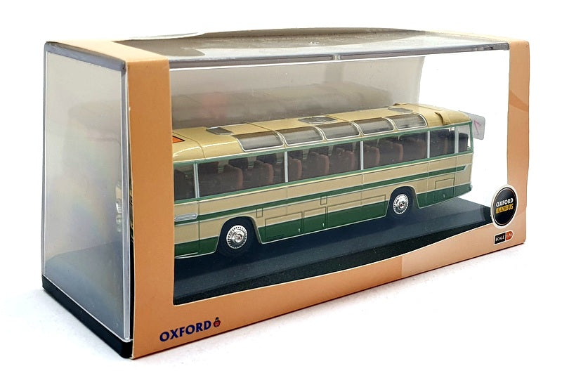Oxford Diecast 1/76 Scale 76DC004 - Duple Commander II Greenslade - Green/Cream