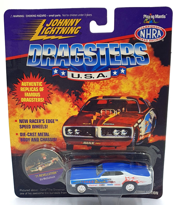 Johnny Lightning 1/64 Scale 320-170 Dragsters USA 1971 Revellution - McCulloch