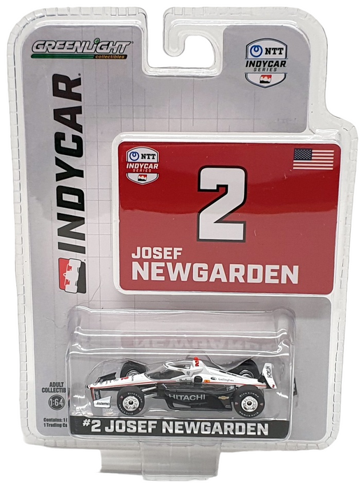 Greenlight 1/64 Scale 11596 - NTT Indycar Series #2 J. Newgarden - Black/White
