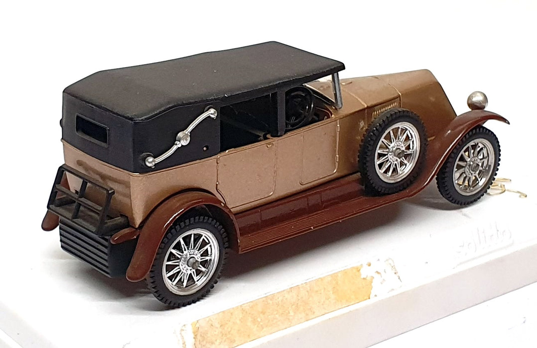 Solido 1/43 Scale Diecast 4149 - 1927 Renault 40cv - Gold/Brown/Black