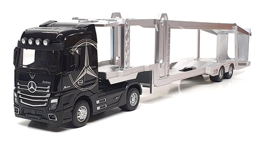 Auto Model Diecast JG260 - Mercedes Benz Actros Car Transporter - Black