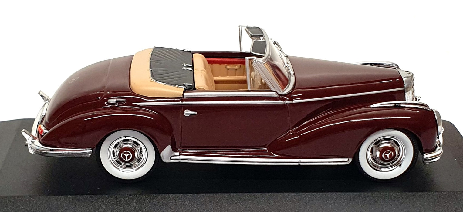 Altaya 1/43 Scale 1956MB - 1956 Mercedes Benz 300 SC Roadster - Maroon