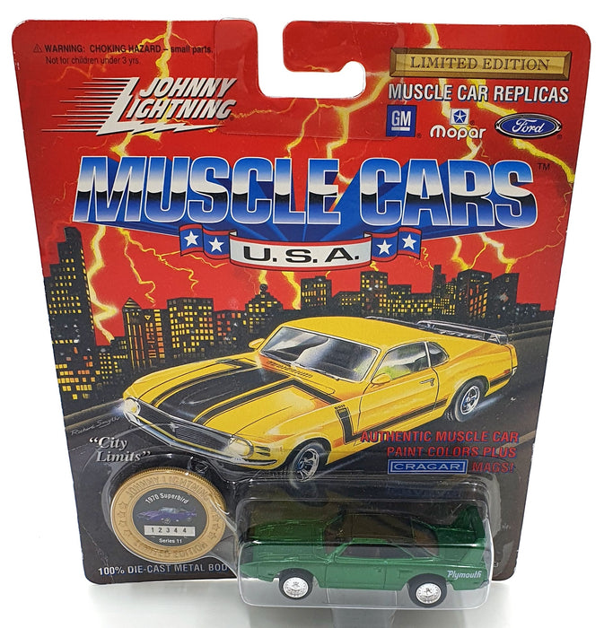 Johnny Lightning 1/64 Scale 200-210 - Muscle Cars USA 1970 Plymouth Superbird