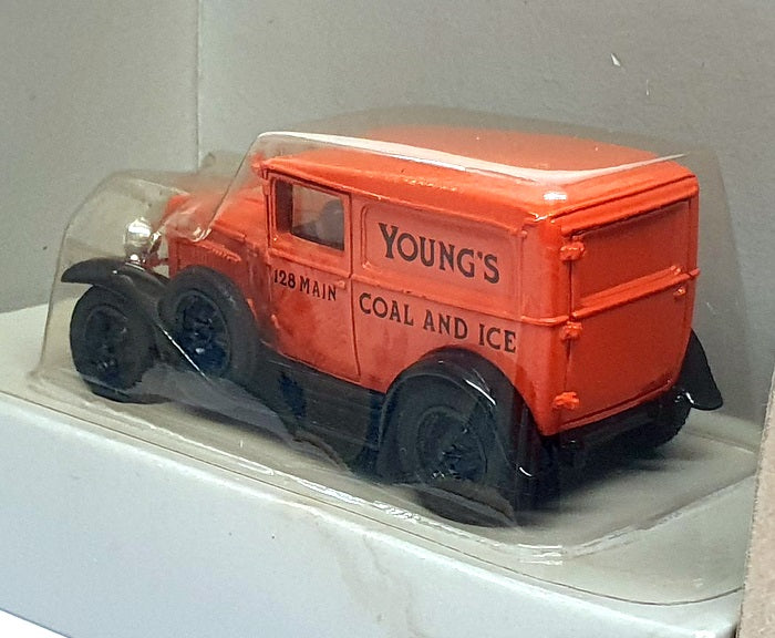 Ertl 1/43 Scale 2518 - 1939 Chevrolet Truck Young's Coal & Ice - Orange
