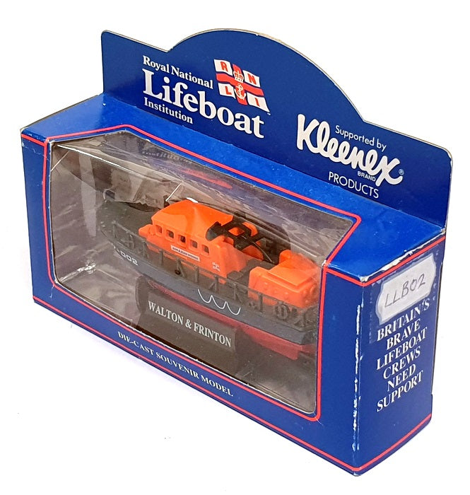 Lledo Appx 10cm Long LLB02 RNLI Lifeboat 47-002 Walton & Frinton Blue/Red/Orange