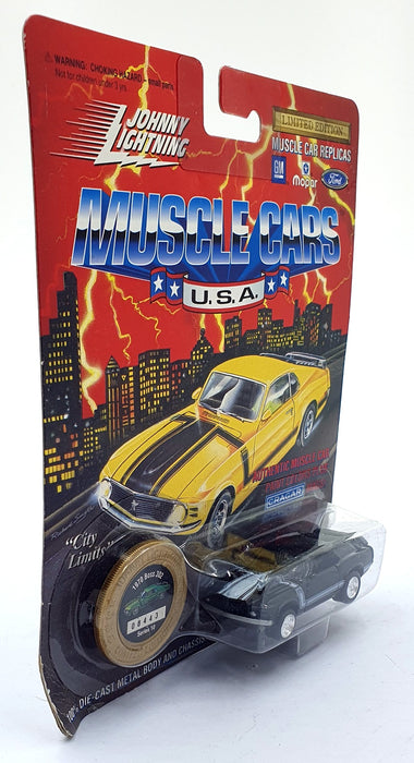 Johnny Lightning 1/64 Scale 200-200 - Muscle Cars 1970 Mustang Boss 302 - Black