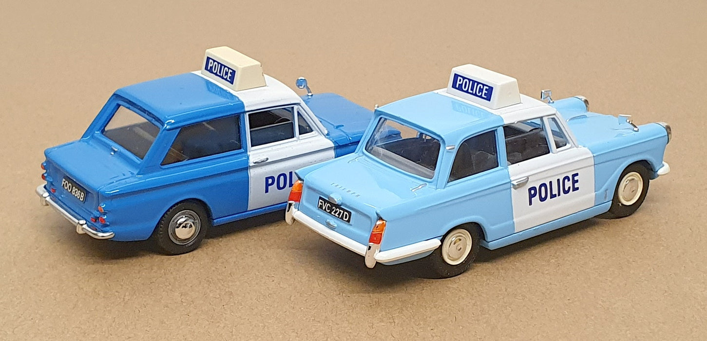 Vanguards 1/43 Scale PC2002 - Hillman & Triumph Police Cars Of The 50's & 60's