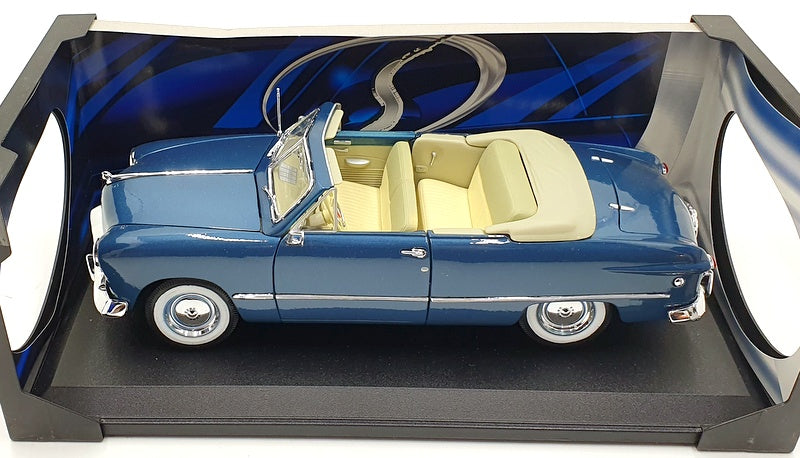 Maisto 1/18 Scale Diecast 31682 - 1949 Ford Convertible - Metallic Blue
