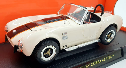 Road Signature 1/18 Scale Diecast 92058 - 1964 Shelby Cobra 427 S/C Cream