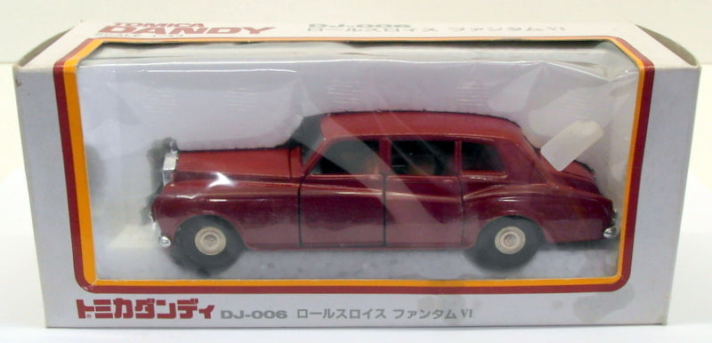 Tomica Dandy 1/43 Scale Diecast DJ-006 - Rolls Royce Phantom VI - Burgundy