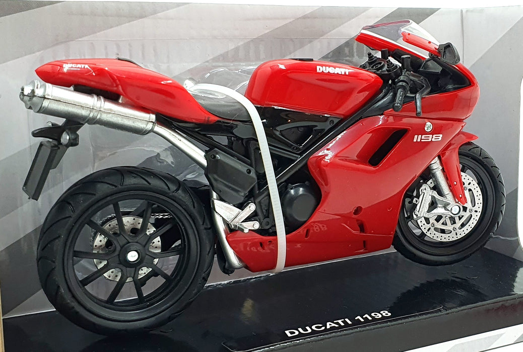 NewRay 1/12 Scale 57523R - Ducati 1198 Motorbike