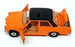 Corgi 13cm Long Diecast 411 - Mercedes Benz 240D Taxi - Orange/Black
