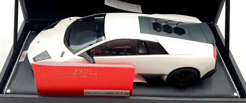MR Models 1/18 Scale LAMBO02FWA - Lamborghini Murcielago SV - White