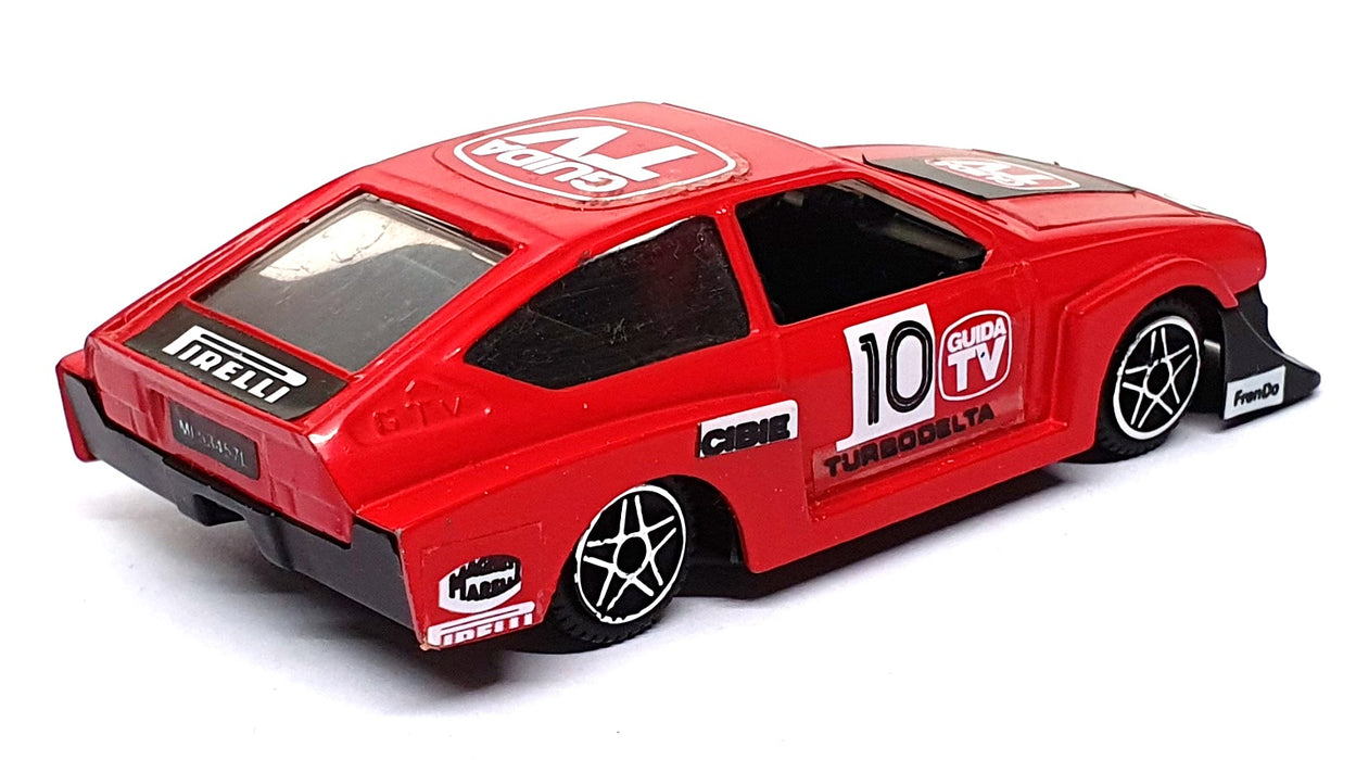 Polistil 1/40 Scale E2004 - Alfa Romeo Alfetta GTV 2000 Turbo Delta #10 - Red