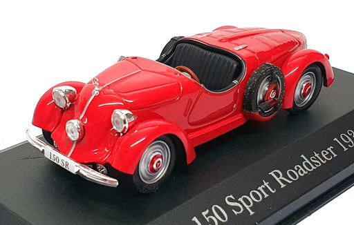Altaya 1/43 Scale A150SR - 1935 Mercedes Benz 150 Sport Roadster Red