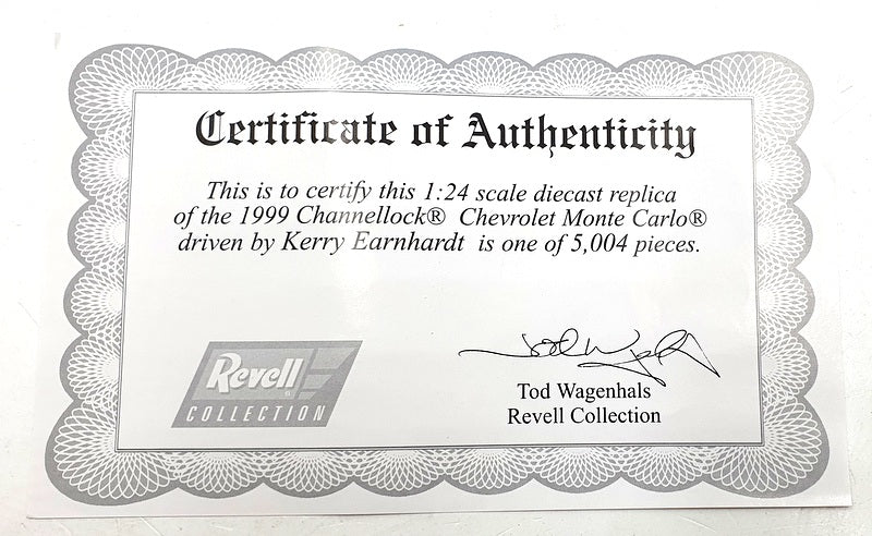 Revell 1/24 Scale RC249935216 - Chevrolet Channellock #40 1999 - Earnhardt