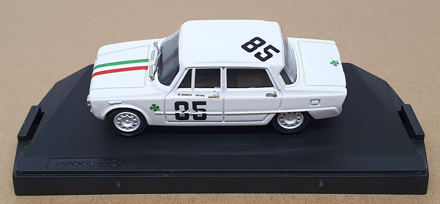 ProgettoK 1/43 Scale 106 - Alfa Romeo Giula Ti Super #85 Monza 1964